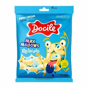 Maxmallows Docile Recheado Pinta Língua 220g