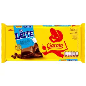 Chocolate em Barra Garoto ao Leite 80g