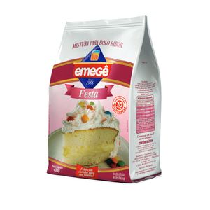 Mistura p/ Bolo Emegê Festa Pacote 400g