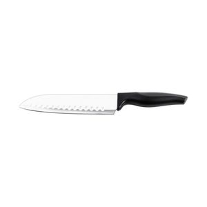 Faca Brinox Santoku 7 Cross Preta 31cm