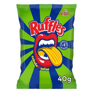 Batata Frita Ondulada Cebola E Salsa Elma Chips Ruffles 40g