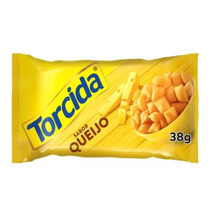 Salgadinho de Trigo Torcida Queijo Pacote 38g