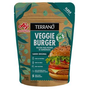 Mistura p/ Hambúrguer Terrano Veggie Burger Original Pouch 160g