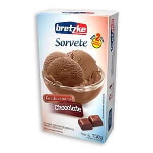 Pó p/ Sorvete Bretzke Chocolate 150g