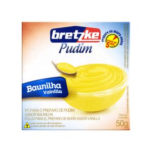 Pudim em Pó Bretzke Baunilha 50g