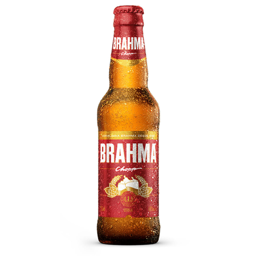 Cerveja Brahma Long Neck 355ml | Convencional | Bretasatacarejo