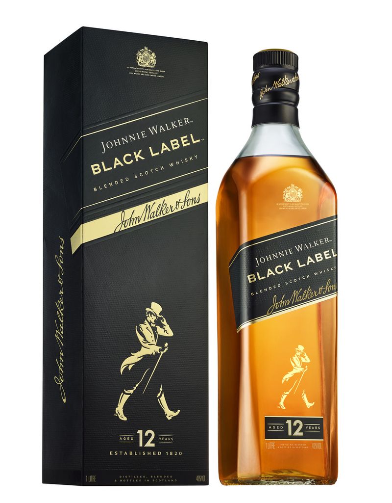 Whisky Johnnie Walker Black Label - 12 Anos - 750ml