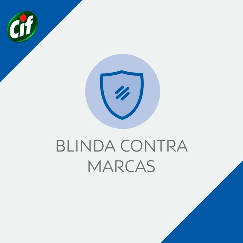 CIF Limpa Vidros: blinda contra marcas e dá brilho