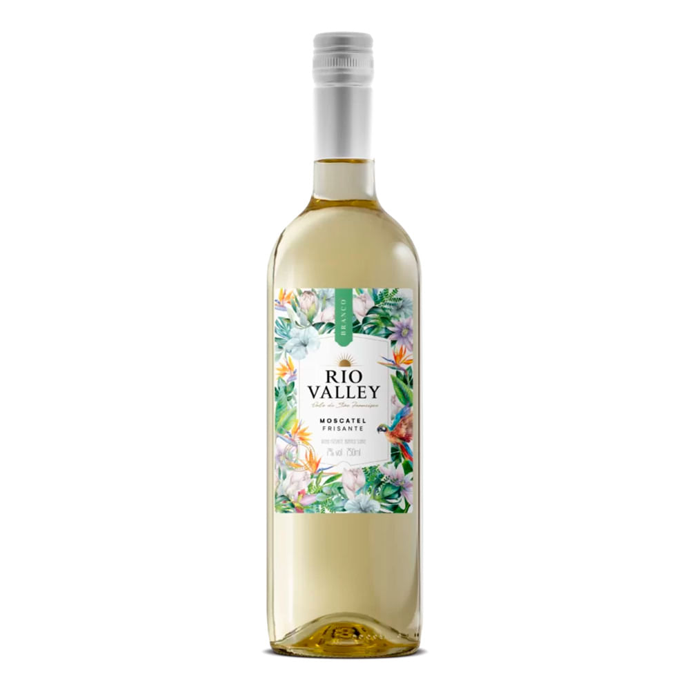 Vinho Frisante Nacional Rio Valley Seco Branco 750ml | Vinho Branco ...