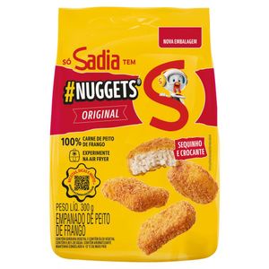 Nuggets Frango Tradicional Sadia Congelado 300g