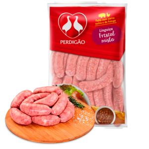 Linguiça Mista Perdigão Frescal p/ Churrasco Congelada