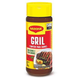 Tempero em Pó p/ Todos os Tipos de Carnes Maggi Gril Vidro 120g