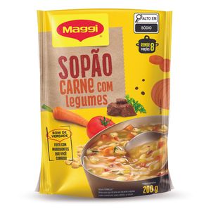 Sopão Maggi Carne/Macarrão/Legumes 200g