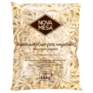 Batata Palito Nova Mesa Pré Frita Congelada 1.5Kg