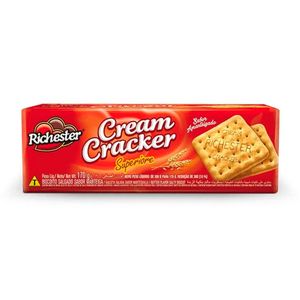 Biscoito Cream Cracker Amanteigado Richester Superiore 170g