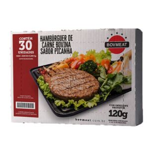 Hambúrguer Bovino Bovmeat Picanha 120g