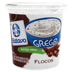 Iogurte Grego Batavo Flocos Pote 450g