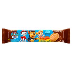 Biscoito Recheado Marilan Paw Patrol Chocolate 80g