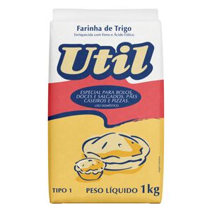 Farinha de Trigo Util Tipo1 Pacote 1Kg