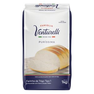 Farinha de Trigo Famiglia Venturelli Tipo1 Pacote 1Kg