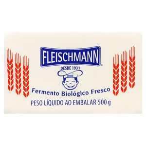 Fermento Biológico Fleischmann Salgado Fresco 500g