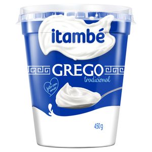 Iogurte Grego Itambé Tradicional Pote 450g