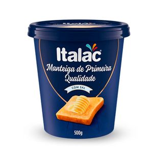 Manteiga Italac Primeira Qualidade c/ Sal 500g