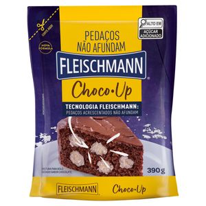 Mistura p/ Bolo Fleischmann Aerado Choco-Up Sachê 390g