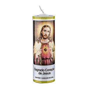 Vela Sandero Santo Sagrado Coração de Jesus 260g