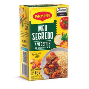 Tempero Maggi Meu Segredo 7 Vergetais 49g