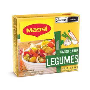 Caldo em Tablete Maggi Legumes 57g 6 Unid