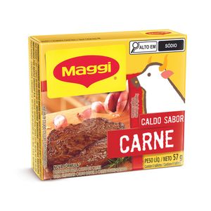 Caldo em Tablete Maggi Carne 57g 6 Unid