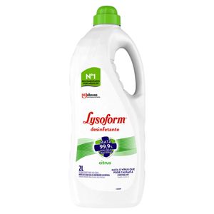 Desinfetante Lysoform Uso Geral Citrus Frasco 2l