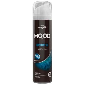 Desodorante Aerossol Mood Sport Jato Seco Maculino 150ml