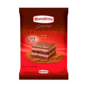 Chocolate em Pó Mavalério Solúvel 50% Cacau 1.01Kg