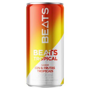 Bebida Alcoólica Mista Beats Gin e Frutas Tropicais Lata 269ml