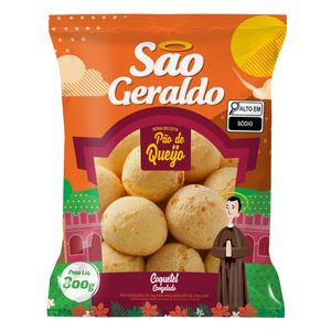 Pão de Queijo São Geraldo Coquetel Congelado Pacote 800g