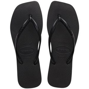 Sandálias Havaianas Feminina Slim Square Preta 37/38