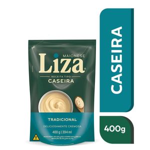 Maionese Liza Caseira Tradicional Sachê 400g