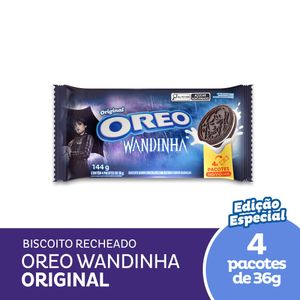 Biscoito Recheado Oreo Original Multipack 144g