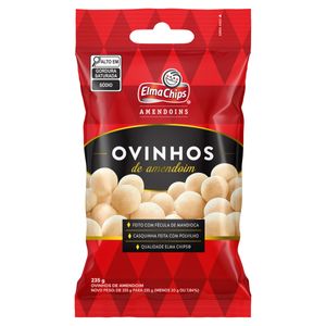 Ovinhos de Amendoim Elma Chips Pacote 235g