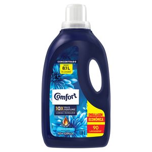 Amaciante de Roupas Comfort Concentrado Frescor Intenso Frasco 1.8l Embalagem Econômica