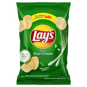 Batata Frita Lisa Lays Sour Cream 70g