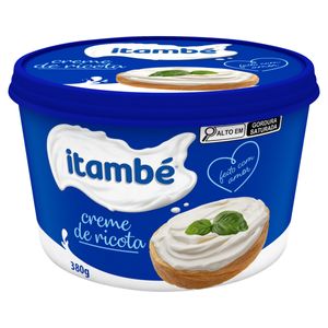 Creme de Queijo Ricota Itambé Tradicional 380g