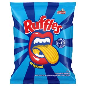 Batata Frita Ondulada Elma Chips Ruffles Original 33g