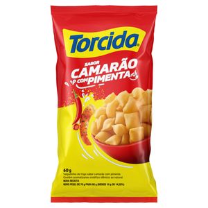 Salgadinho Torcida Camarão c/ Pimenta 60g