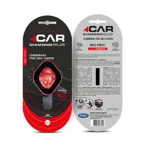 Aromantizante Auto Diamondclip 4Car Red Fruit 5ml