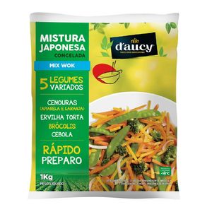 Mistura Japonesa DAucy Congelada 1Kg