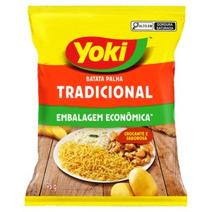 Batata Palha Yoki Tradicional 195g Embalagem Econômica