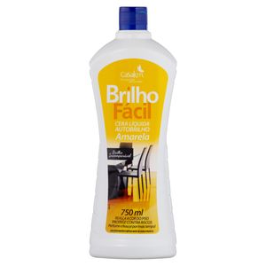 Cera Líquida Brilho Fácil Autobrilho Amarela Frasco 750ml